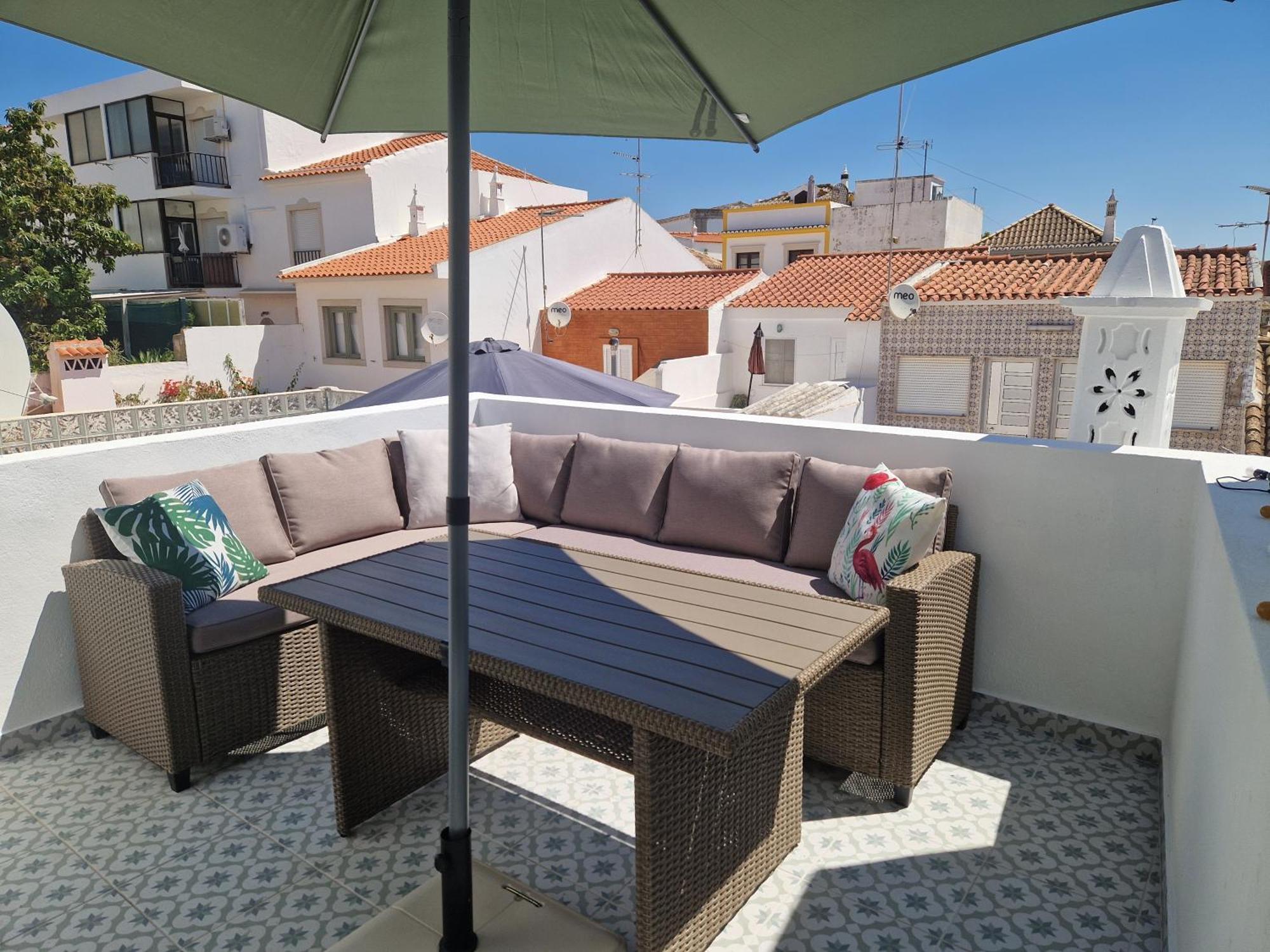 House With Private Roof Terrace In Centre Villa Tavira Eksteriør billede